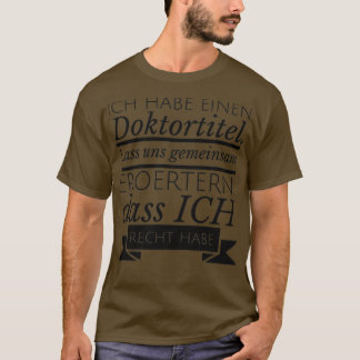 Doctorate Student Phd Gift Graduation2 T-Shirt