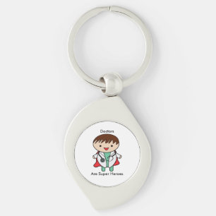 Doctors Are Super Heroes Doctor Day Key Ring