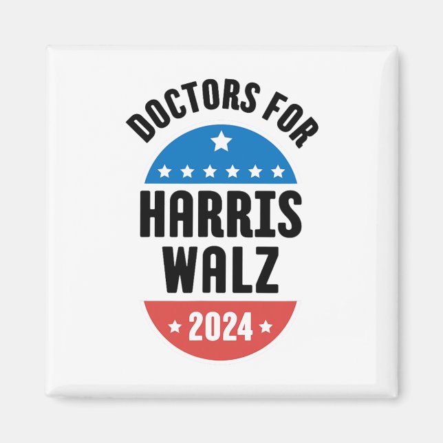 Doctors For Harris Wheimer 2024 1  Magnet (Front)