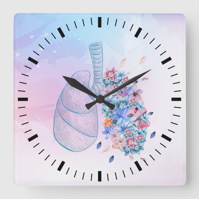 Doctors, medical clinic  square wall clock (Front)