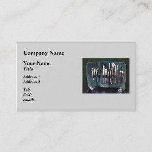 Doctors - Surgical Instruments Ci Business Card