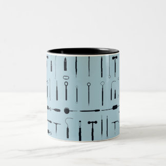Doctor's Tools Silhouette Mug