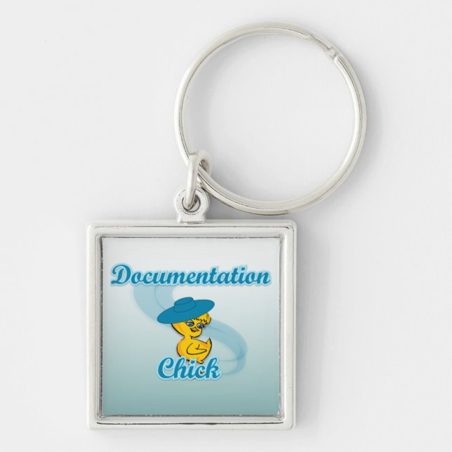 Documentation Chick #3 Key Ring (Front)