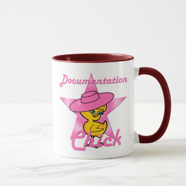 Documentation Chick #8 Mug (Right)