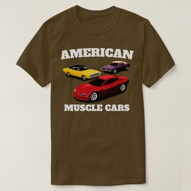 Dodge American Muscle T-Shirt (Design Front)
