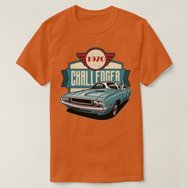 Dodge Challenger 1970 T-Shirt (Design Front)