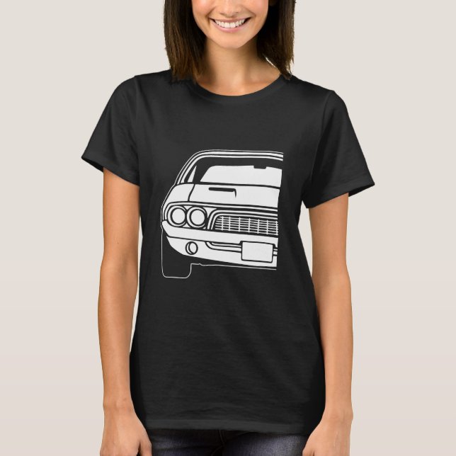 Dodge Challenger 1973 2 T-Shirt (Front)
