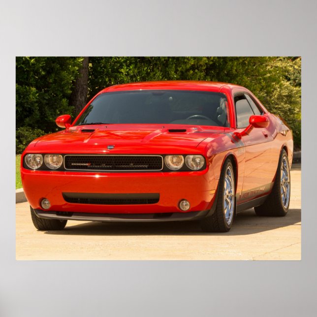 Dodge Challenger Poster (Front)