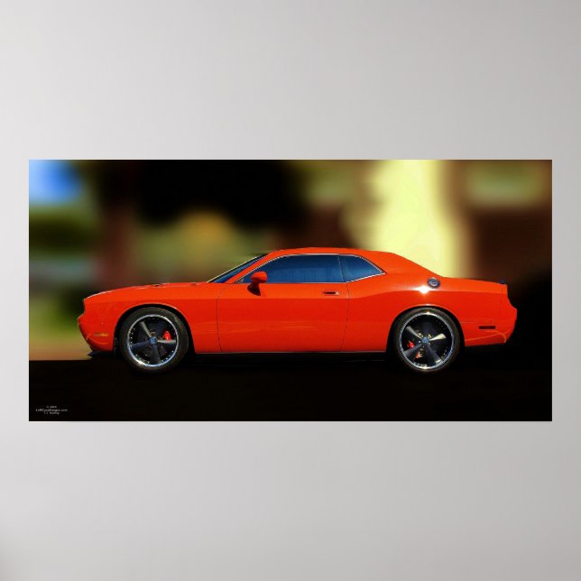 DODGE CHALLENGER POSTER (Front)