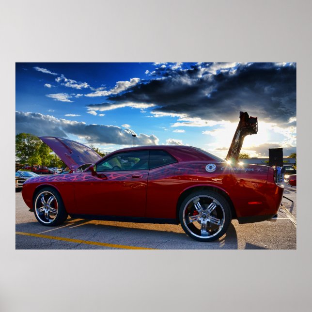 Dodge Challenger Print (Front)