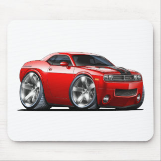 Dodge Challenger Red Car Mouse Pad