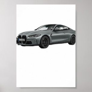  Dodge Challenger SRT American Muscle Car Performa Poster