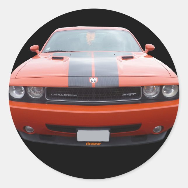 Dodge Challenger SRT Sticker (Front)