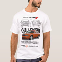 Dodge Challenger T-Shirt – Powerful Muscle Car Sty