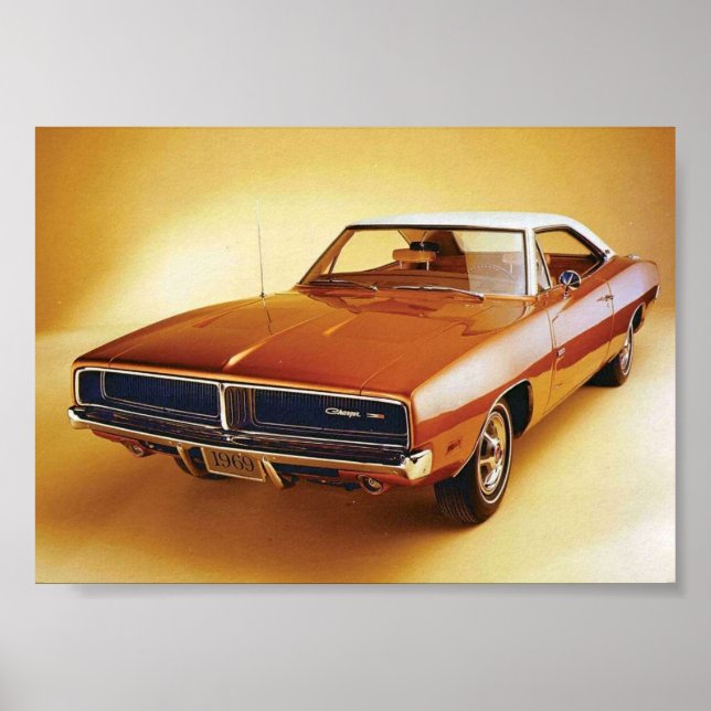 Dodge Charger 1969 Poster (Front)