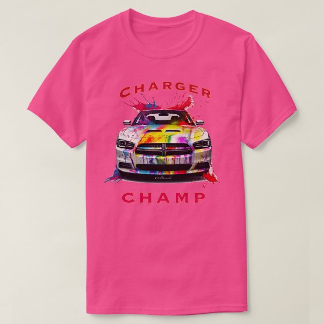 Dodge Charger Champ T-Shirt (Design Front)
