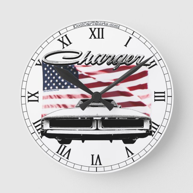 Dodge Charger Clock (Front)