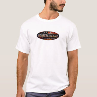 Dodge Charger - Oval Flag Emblem American Classic T-Shirt