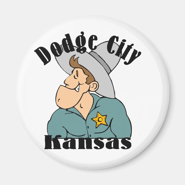Dodge City Magnet (Front)