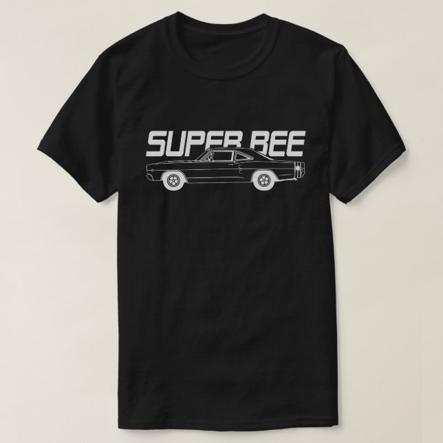 Dodge Coronet Super Bee 1968 T-Shirt (Design Front)