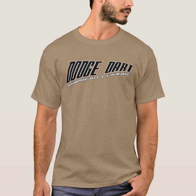 Dodge Dart - Slanted Design American Classic T-Shirt (Front)