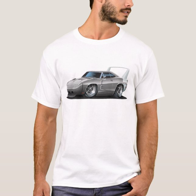 Dodge Daytona Grey Car T-Shirt (Front)