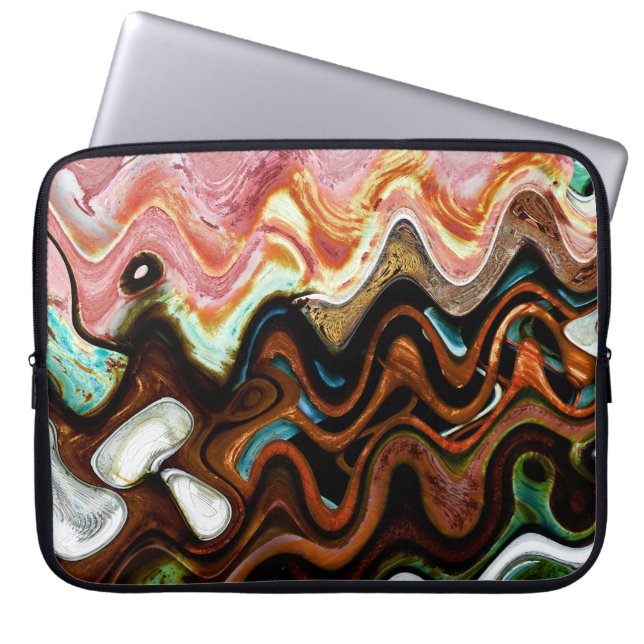 Dodge Frontend Abstract, 2015 | SVP Images Laptop Sleeve (Front)