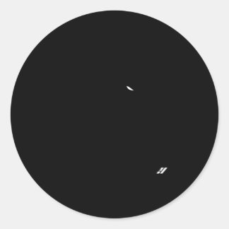 Dodge Hellcat Hell On Wheels Classic Round Sticker