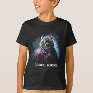 Dodge ridge united states ski skiing skier T-Shirt