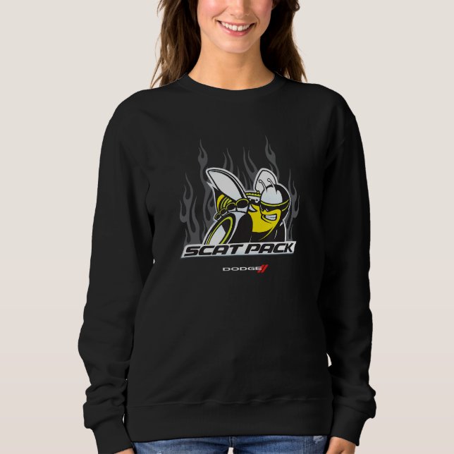 Dodge Scat Pack Flames Sweatshirt (Front)