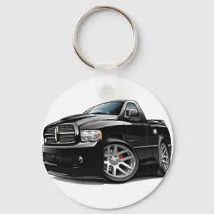 Dodge SRT10 Ram Black Key Ring