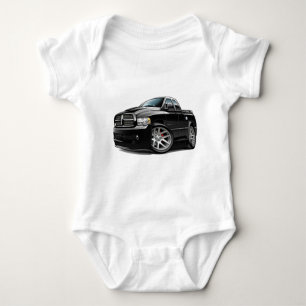 Dodge SRT10 Ram Dualcab Black Baby Bodysuit