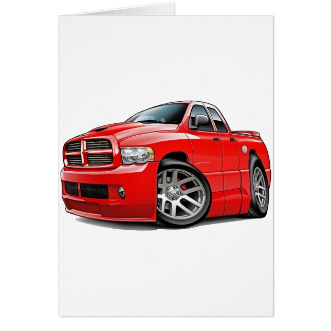 Dodge SRT10 Ram Dualcab Red (Front)