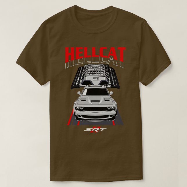 Dodge SRT Hellcat T-Shirt (Design Front)