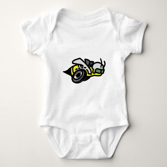 Dodge Super Bee Logo Baby Bodysuit (Front)