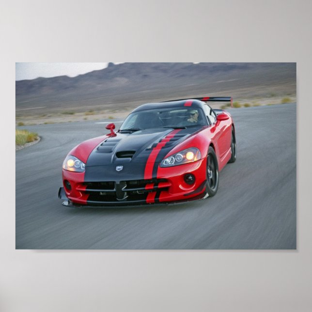 Dodge Viper Poster (Front)