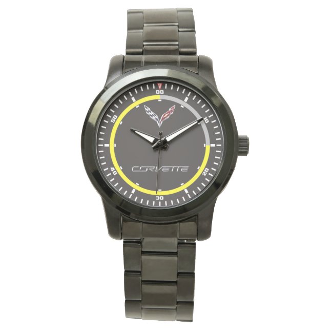 Dodge Viper SRT 10 Black Quartz Watch (Front)