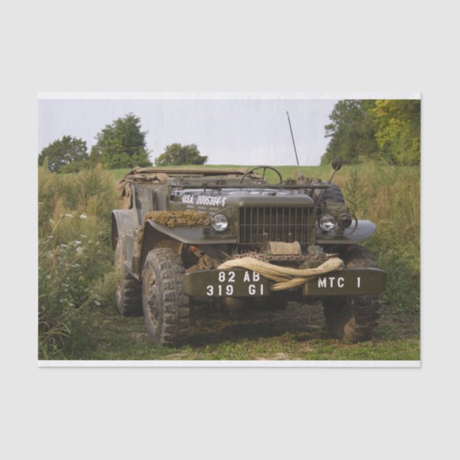 Dodge WC 57 Tissue Paper (Front)