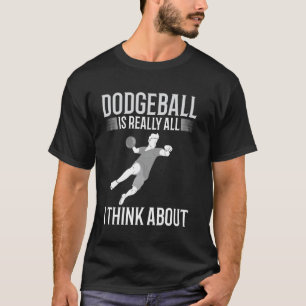 Dodgeball Game Funny Sport Throwing Ball T-Shirt