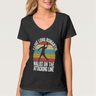 Dodgeball Love Romantic Walks Vintage Gaga Ball Ch T-Shirt