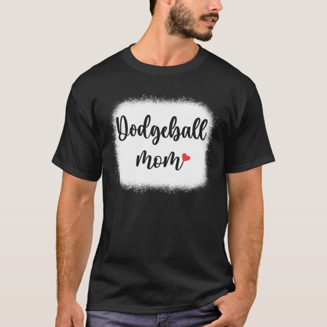 Dodgeball Mom Womens Dodgeball Sport T-Shirt (Front)