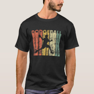 Dodgeball Player Retro Dodgeball Gift T-Shirt