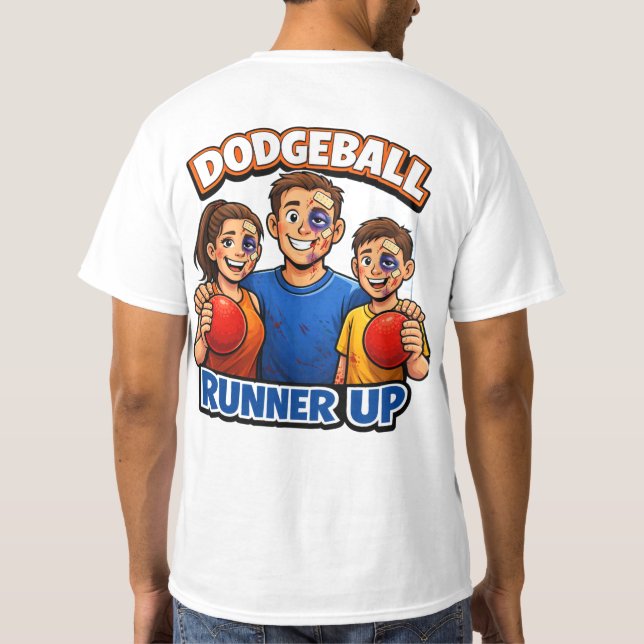 dodgeball runner up T-Shirt (Back)