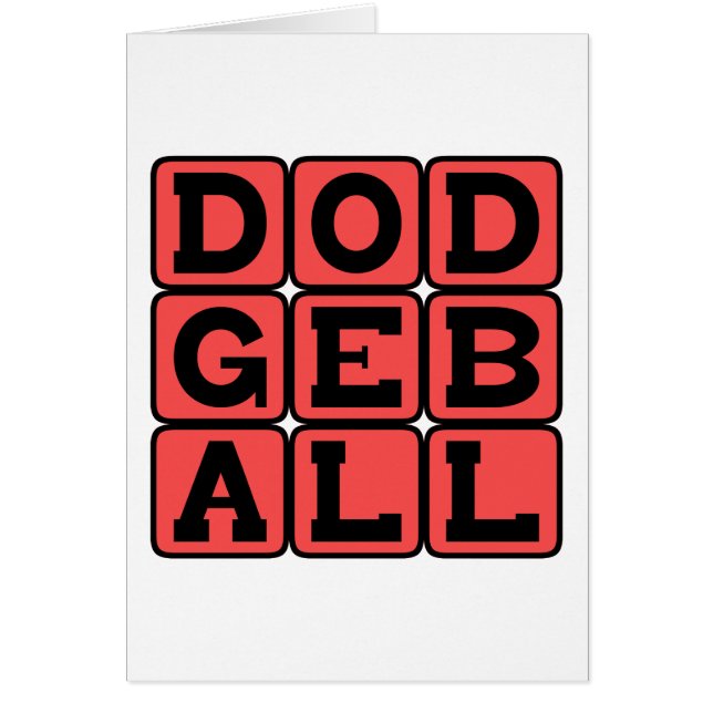 Dodgeball, Schoolyard Sport (Front)