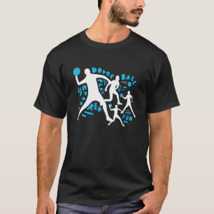 Dodgeball Sport Play Hit Fun Dodgeball Player T-Shirt