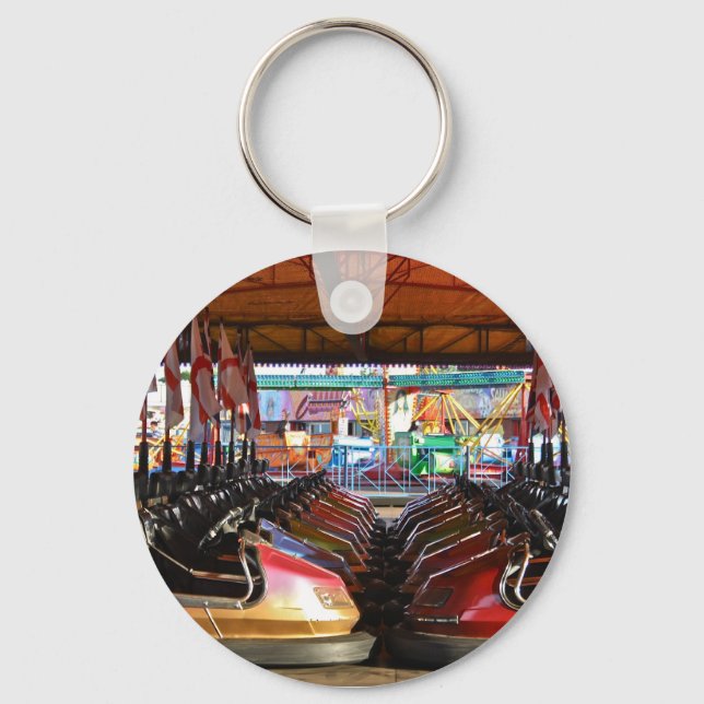Dodgem Cars Key Chain (Front)