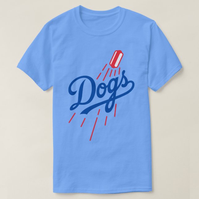 Dodger Dogs White T-Shirt (Design Front)