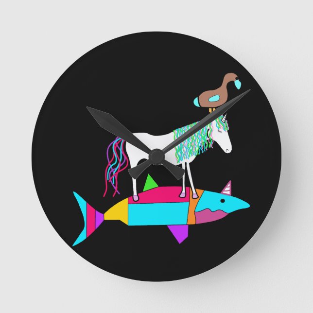 Dodisharkicorn Clock (Front)