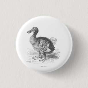 Dodo Bird 3 Cm Round Badge