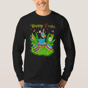 Dodo Bird Floral Easter Egg Funny Dodo Easter 1 T-Shirt